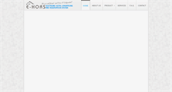 Desktop Screenshot of ehors.com